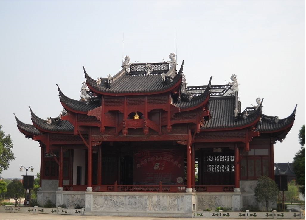 鋼結構仿古建筑,仿古鋼結構工程設計